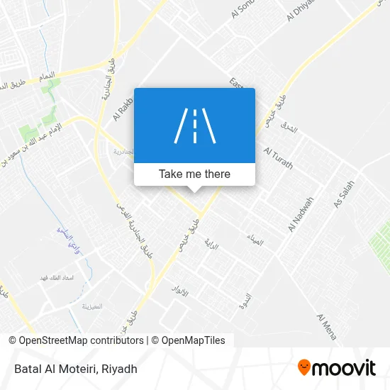 Batal Al Moteiri map
