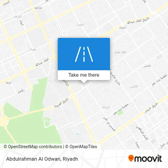 Abdulrahman Al Odwan map