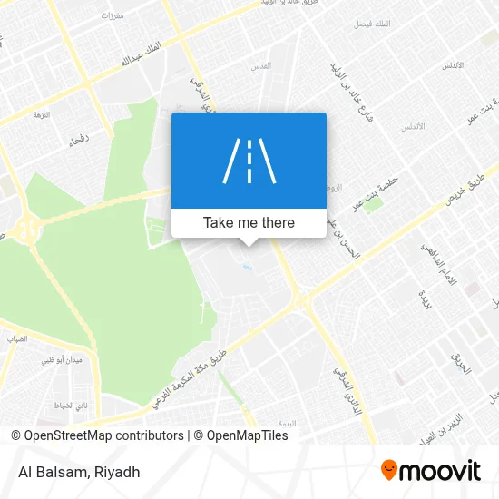Al Balsam map