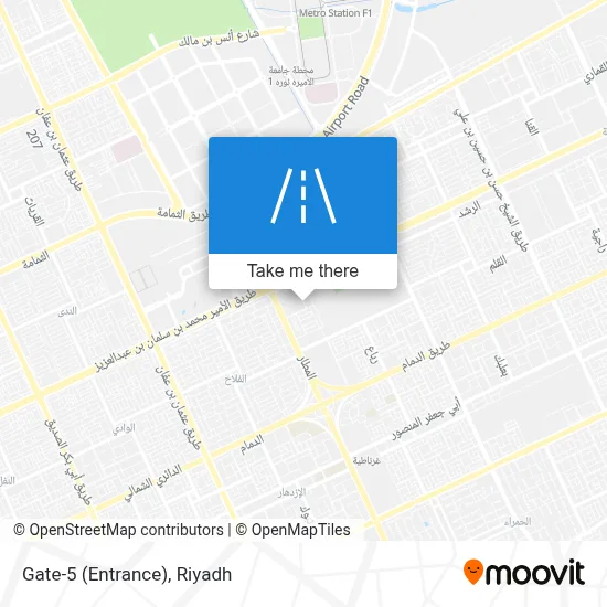 Gate-5 (Entrance) map