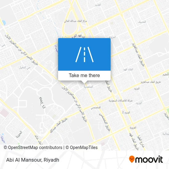 Abi Al Mansour map