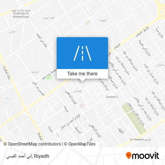 أبي أحمد القيسي map