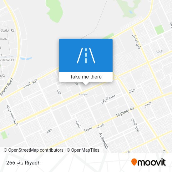 رقم 266 map
