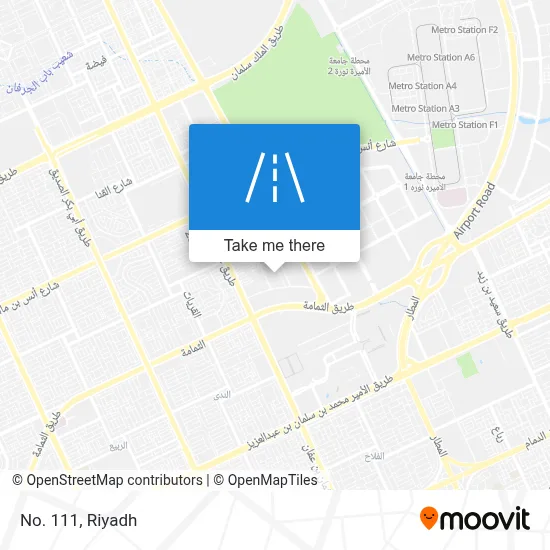 No. 111 map