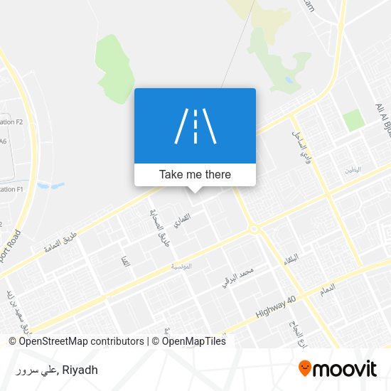 علي سرور map