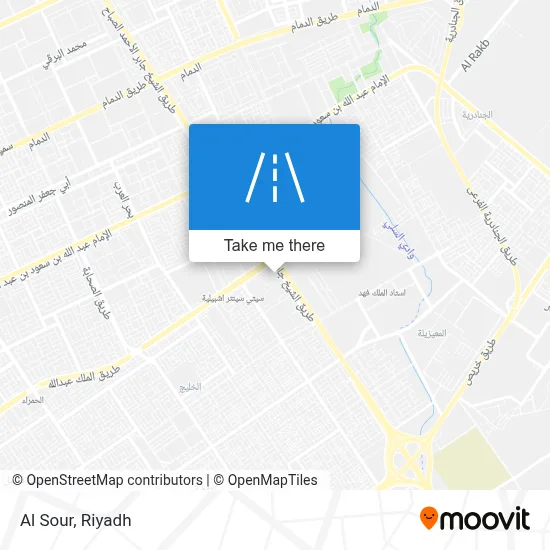 Al Sour map