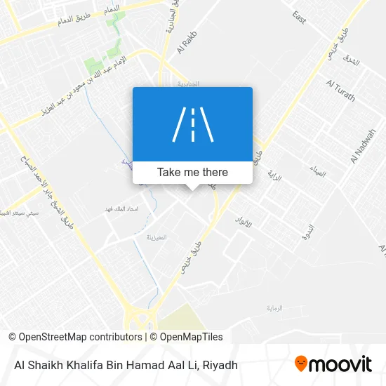 Al Shaikh Khalifa Bin Hamad Aal Li map