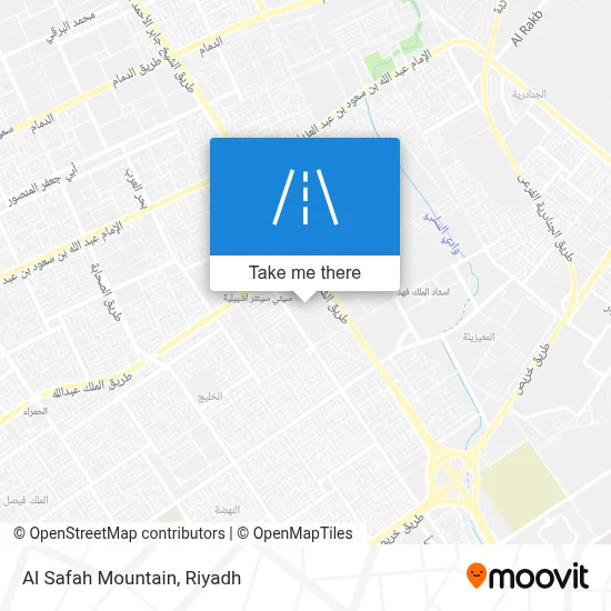 Al Safah Mountain map