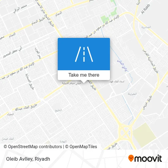 Oleib Avlley map