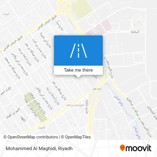 Mohammed Al Maghidi map