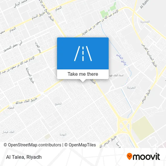 Al Talea map