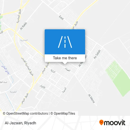 Al-Jazaan map