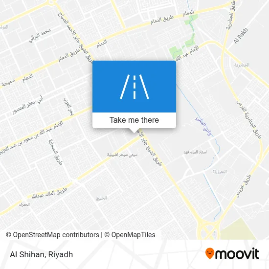 Al Shihan map
