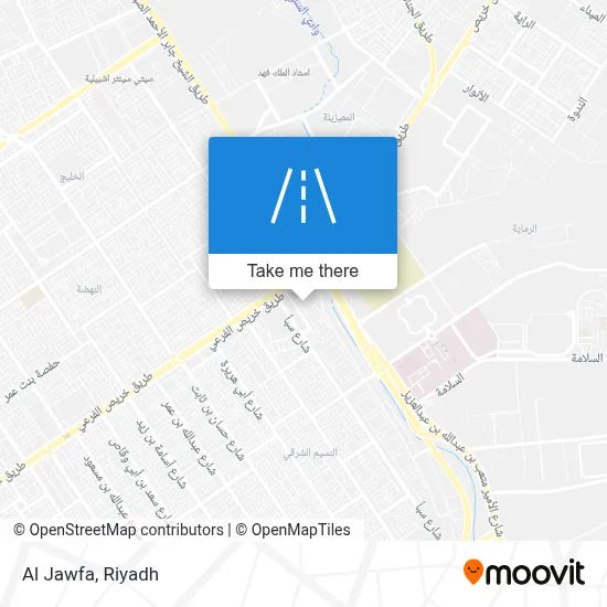 Al Jawfa map