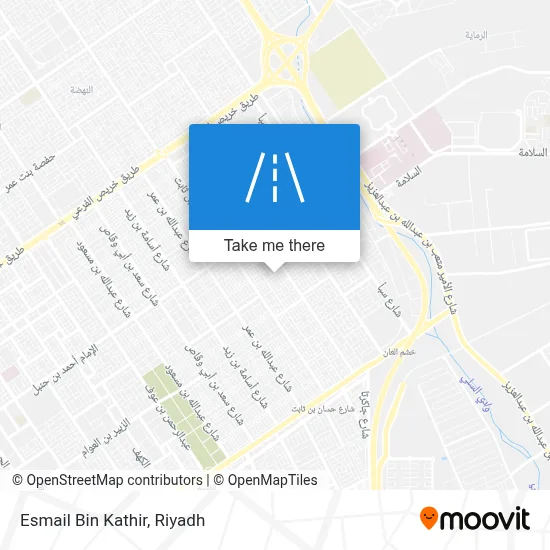 Esmail Bin Kathir map