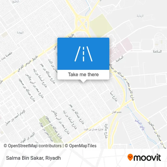 Salma Bin Sakar map