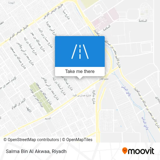 Salma Bin Al Akwaa map