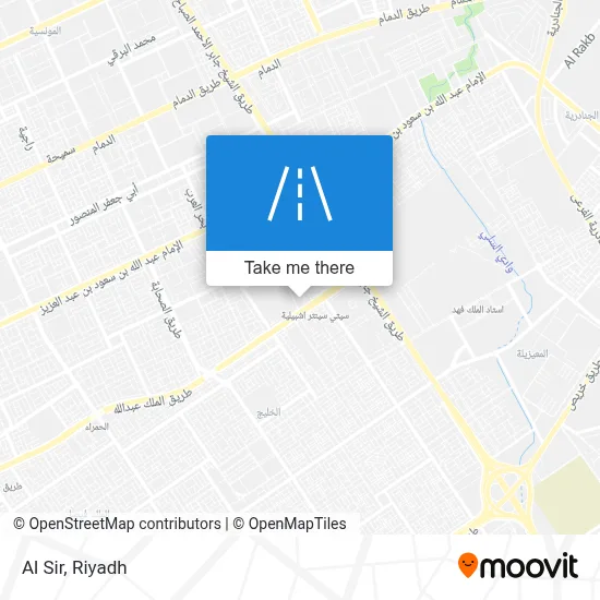 Al Sir map