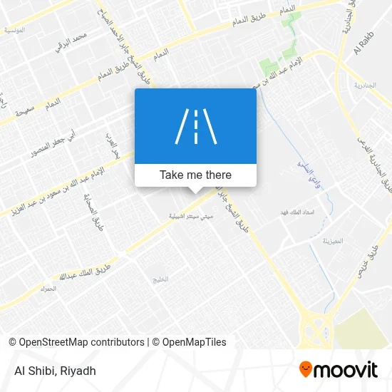 Al Shibi map