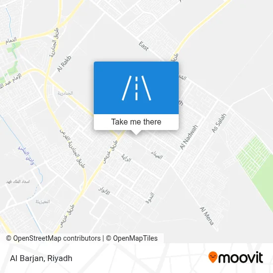 Al Barjan map