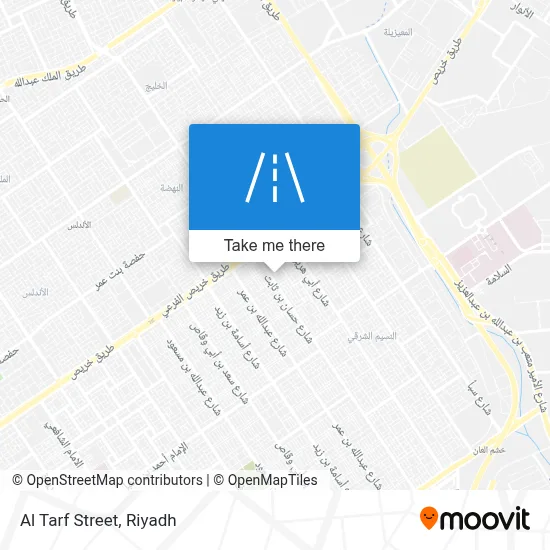 Al Tarf Street map