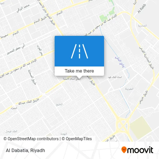 Al Dabatia map