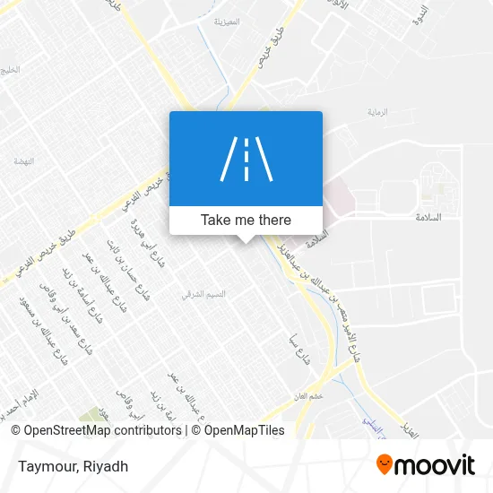 Taymour map