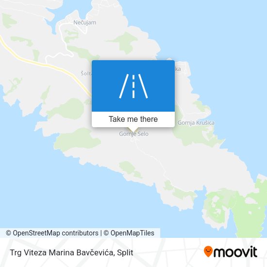 Trg Viteza Marina Bavčevića map