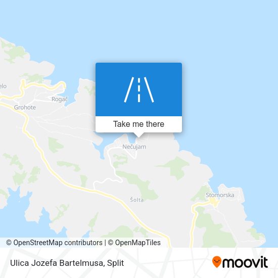 Ulica Jozefa Bartelmusa map