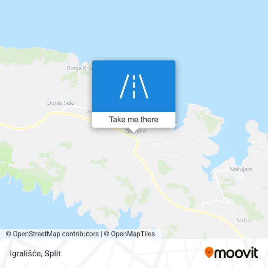 Igrališće map
