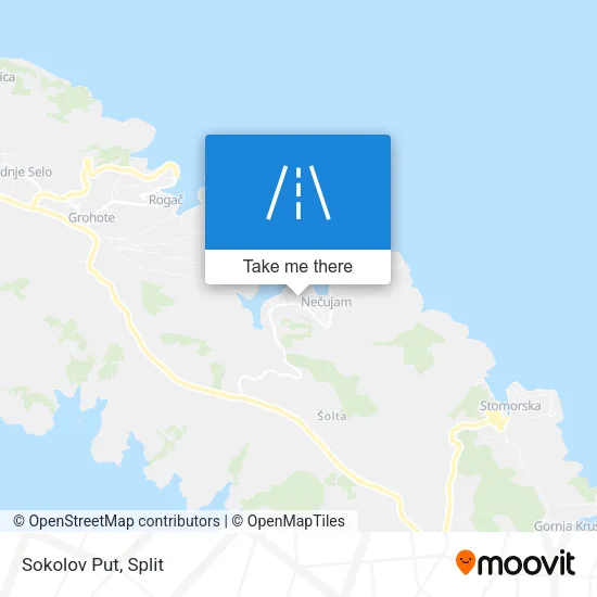 Sokolov Put map