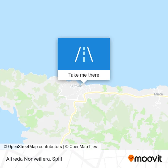 Alfreda Nonveillera map