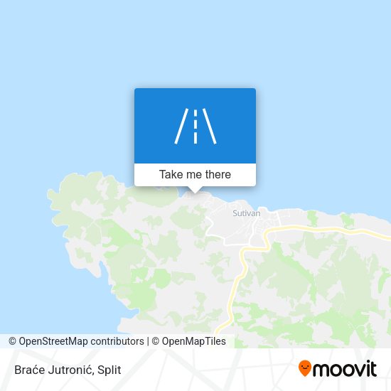 Braće Jutronić map