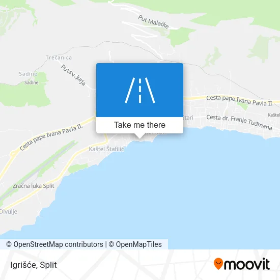 Igrišće map