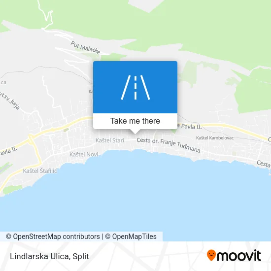 Lindlarska Ulica map