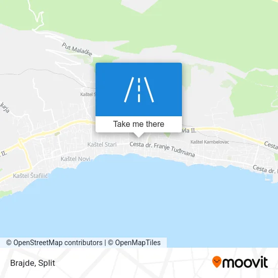 Brajde map