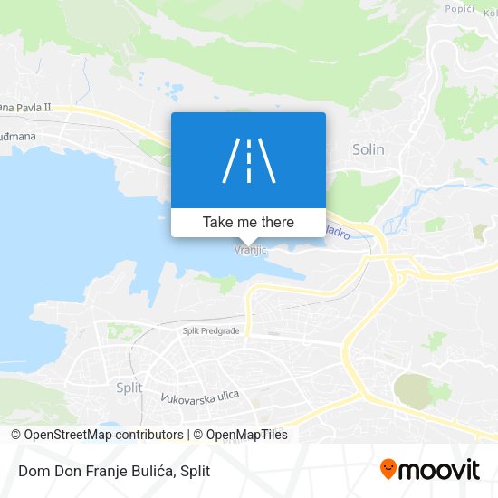 Dom Don Franje Bulića map