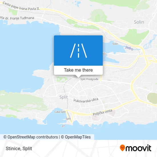 Stinice map