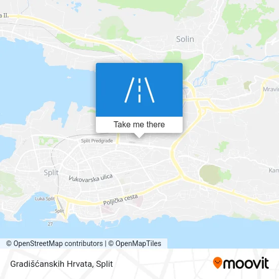 Gradišćanskih Hrvata map