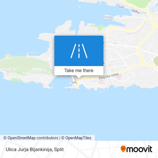 Ulica Jurja Bijankinija map