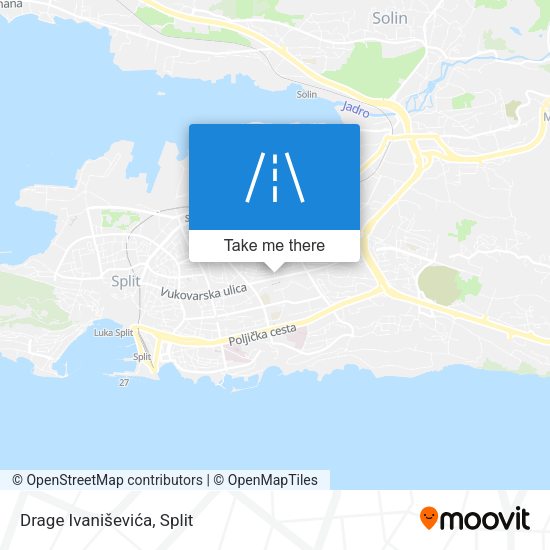 Drage Ivaniševića map
