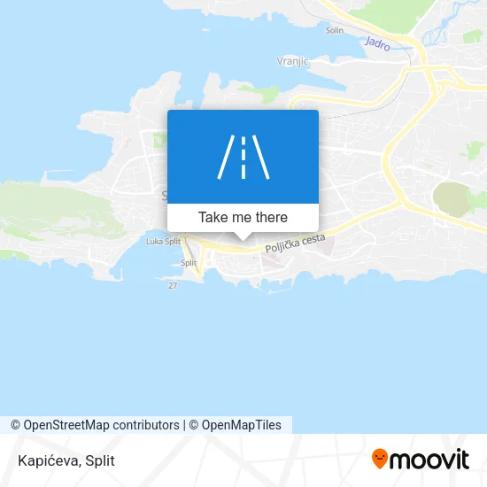 Kapićeva map