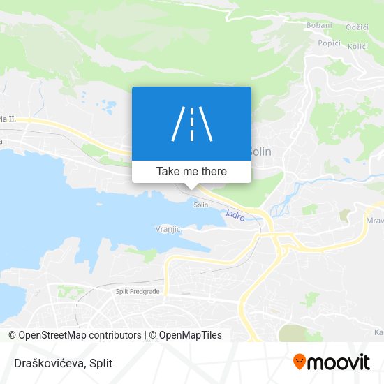 Draškovićeva map