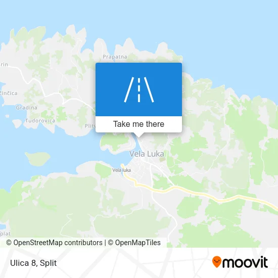Ulica 8 map