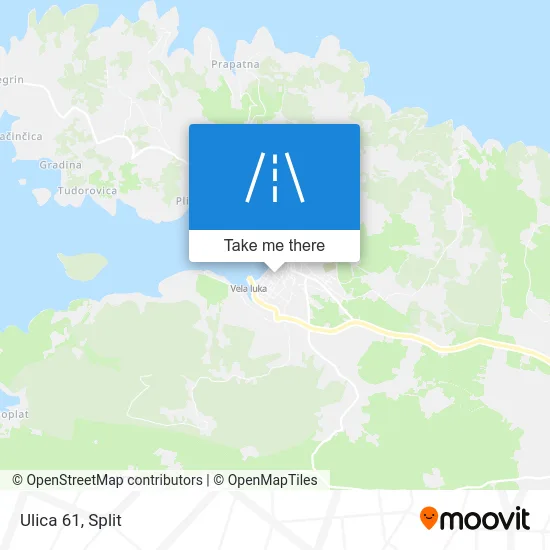 Ulica 61 map