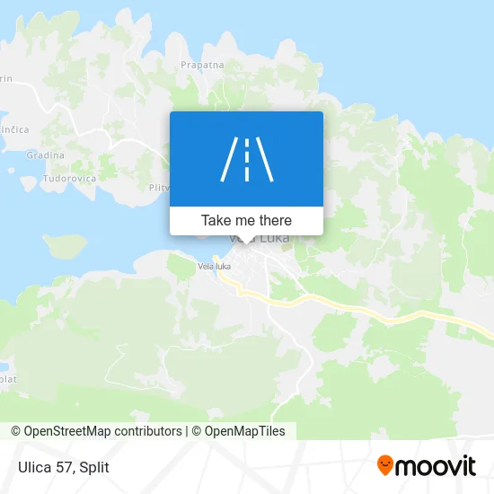 Ulica 57 map