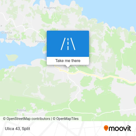 Ulica 43 map
