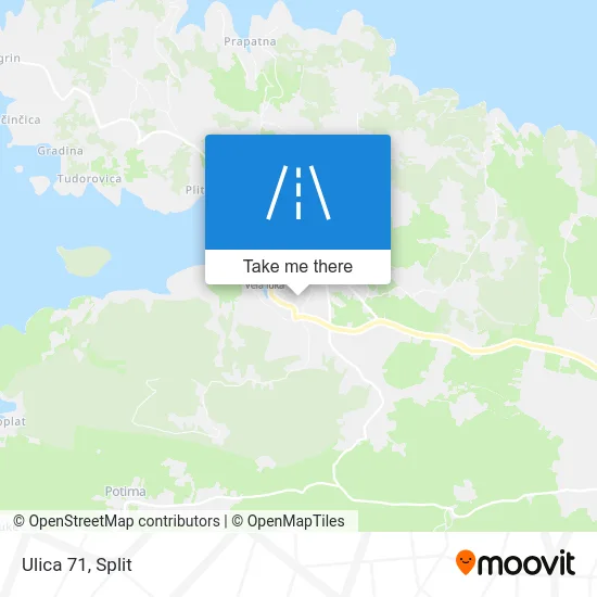 Ulica 71 map