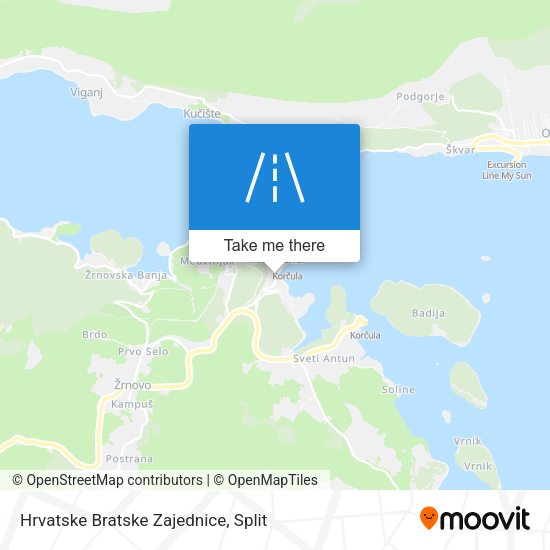 Hrvatske Bratske Zajednice map