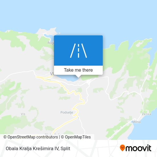 Obala Kralja Krešimira IV map